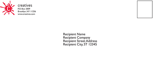 Creatives Letter Envelope